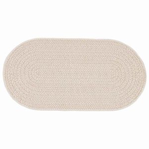 vidaXL T&aelig;ppe ZIZUR Cremefarvet 150 x 80 cm Polypropylen