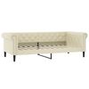 vidaXL daybed 90x200 cm kunstl&aelig;der cremefarvet