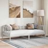 vidaXL daybed 90x200 cm massivt fyrretr&aelig; hvid