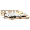 vidaXL daybed med udtr&aelig;k og skuffer uden madras 90x200 cm