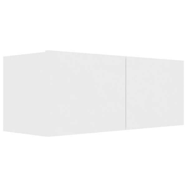 vidaXL tv-skabe 3 stk. konstrueret træ hvid