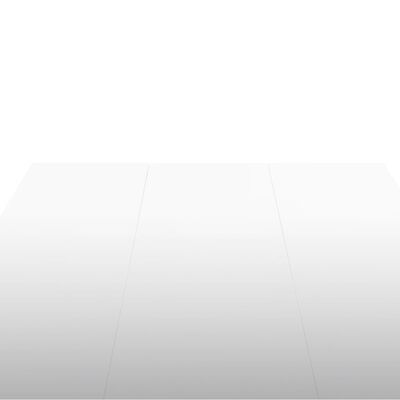 vidaXL spisebord 179 x 89 x 81 cm hvid højglans
