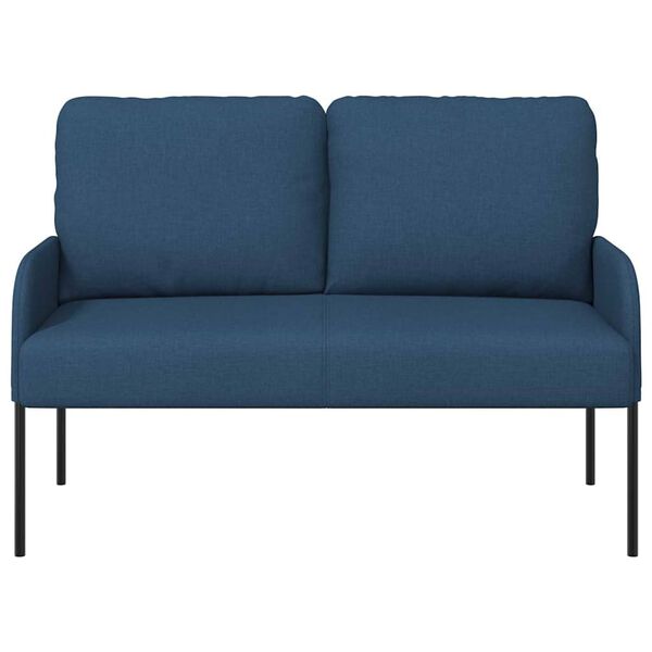vidaXL Sofaer med pude 110cm Bl&aring; Krydsfin&eacute;r