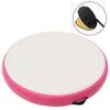 vidaXL oppustelig gymnastikm&aring;tte med pumpe 100x100x10 cm PVC lyser&oslash;d