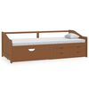 vidaXL 3-personers daybed skuffer 90x200cm massivt fyrretr&aelig; gyldenbrun