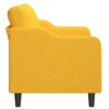 vidaXL 2-personers sofa 140 cm stof lysegul