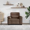 vidaXL l&aelig;nestol 100x81x84 cm stof brun