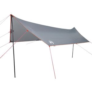 vidaXL tarp 460x305x210 cm vandt&aelig;t gr&aring; og orange