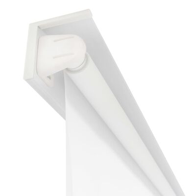 vidaXL rullegardin til badeværelse 120x240 cm hvid