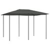 vidaXL pavillon 3x4x2,6 m 160 g/m&sup2; antracitgr&aring;
