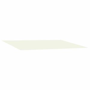 vidaXL Reservedug til markise Cremefarvet 450 &times; 300 cm Polyester