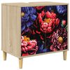 vidaXL Badev&aelig;relsesskab KIEL Sonoma-eg 60 x 40 x 60 cm Konstrueret tr&aelig;