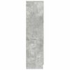 vidaXL Højskab Betongrå 31.5 x 32 x 124 cm Konstrueret træ