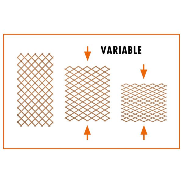 Nature haveespalier 100x200 cm tr&aelig; 6041703