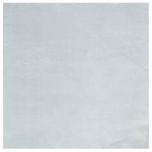 vidaXL gulvt&aelig;ppe HUARTE 160x160 cm kort luv og vaskbart bl&aring;