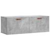 vidaXL v&aelig;gskab 100x36,5x35 cm konstrueret tr&aelig; betongr&aring;