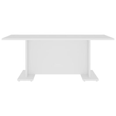 vidaXL sofabord 103,5x60x40 cm spånplade hvid