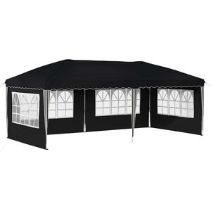 vidaXL Pop-up Festtelt 575 x 289 x 245 cm Antracit