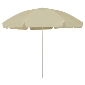 vidaXL strandparasol 300 cm sandgul
