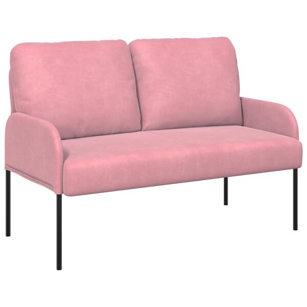 vidaXL Sofaer med pude 110cm Lyser&oslash;d Krydsfin&eacute;r