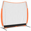 vidaXL Baseball &oslash;velsesnet Sort 250 x 106,5 x 210 cm Polyester