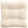 vidaXL S&aelig;depuder 4 pcs Beige 45 x 45 cm Mikrofiberstof