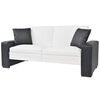 vidaXL Sofa Hvid Stof