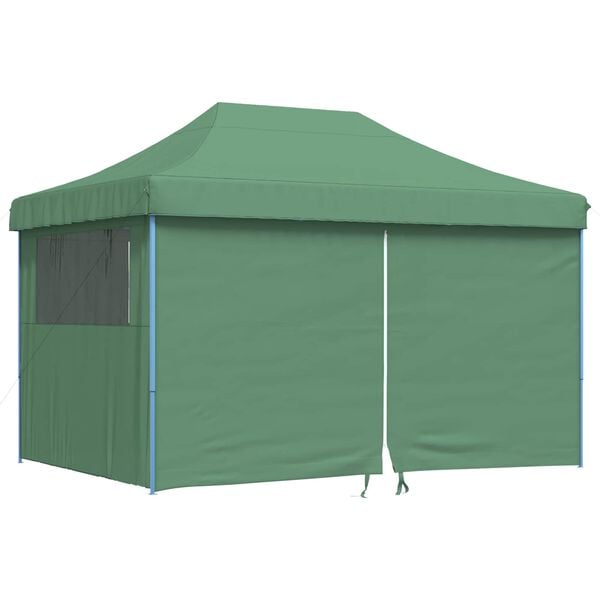 vidaXL Party Tent Gr&oslash;n 279 x 410 x 315 cm Oxford stof