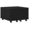 vidaXL Sofabord Sort eg 60 x 60 x 38 cm Konstrueret tr&aelig;