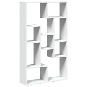 vidaXL bogreol 72x20x120,5 cm konstrueret tr&aelig; hvid