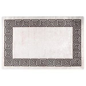 vidaXL gulvt&aelig;ppe 80x150 cm vaskbart lys beige