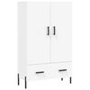 vidaXL skab 69,5x31x115 cm konstrueret tr&aelig; hvid