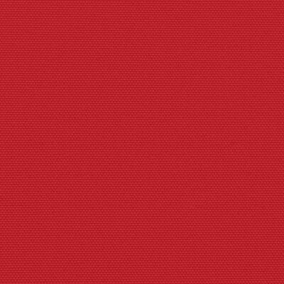vidaXL sammenrullelig sidemarkise 140 x 1000 cm rød