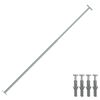 vidaXL sikkerhedsstang til vinduet just&eacute;rbar 710-1200 mm