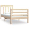 vidaXL sengeramme 90x190 cm massivt tr&aelig;