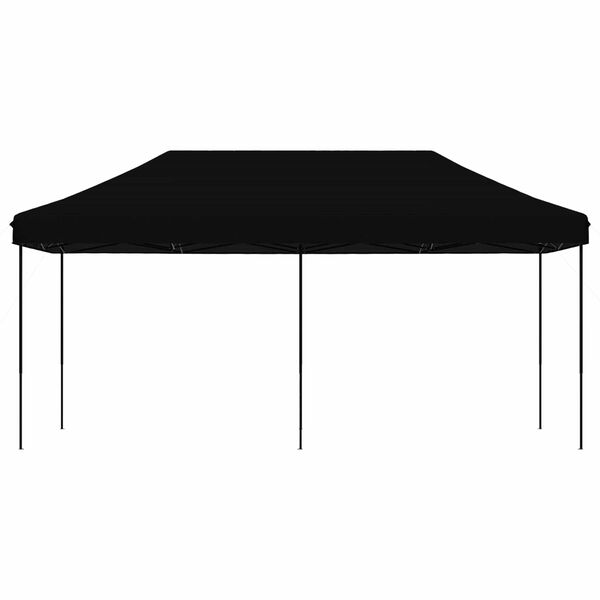 vidaXL Party Tent Sort 292 x 580 x 315 cm Oxford stof