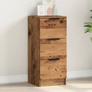 vidaXL sk&aelig;nk 30x30x70 cm konstrueret tr&aelig; antikt tr&aelig;
