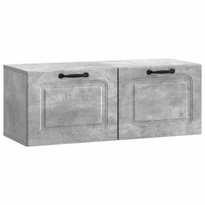 vidaXL V&aelig;gh&aelig;ngt TV-skab Betongr&aring; 78,5 x 31 x 30 cm Konstrueret tr&aelig;