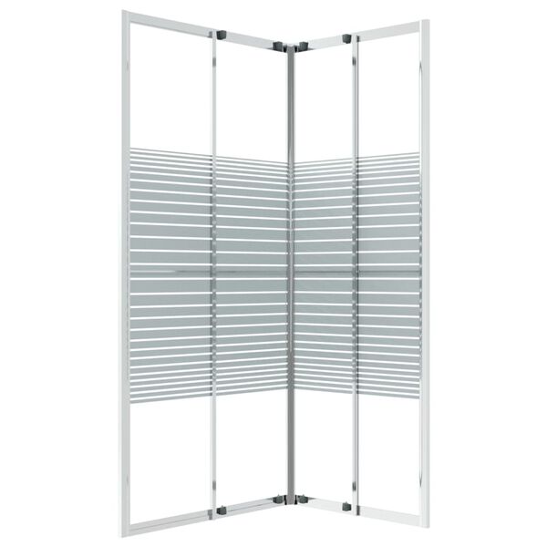 vidaXL brusekabine 90x70x180 cm sikkerhedsglas