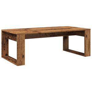 vidaXL sofabord 102x50x35 cm konstrueret tr&aelig; antikt tr&aelig;