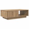vidaXL Sofabord Artisan Egetr&aelig; 95 x 55 x 31 cm Konstrueret tr&aelig;