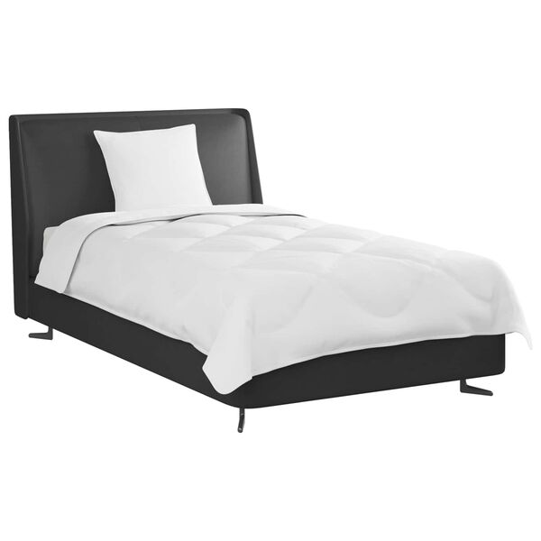 vidaXL Årsdækkende Dyne med pude 2 pcs Hvid Microfiber