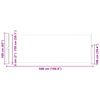 vidaXL sammenrullelig sidemarkise 160 x 500 cm brun
