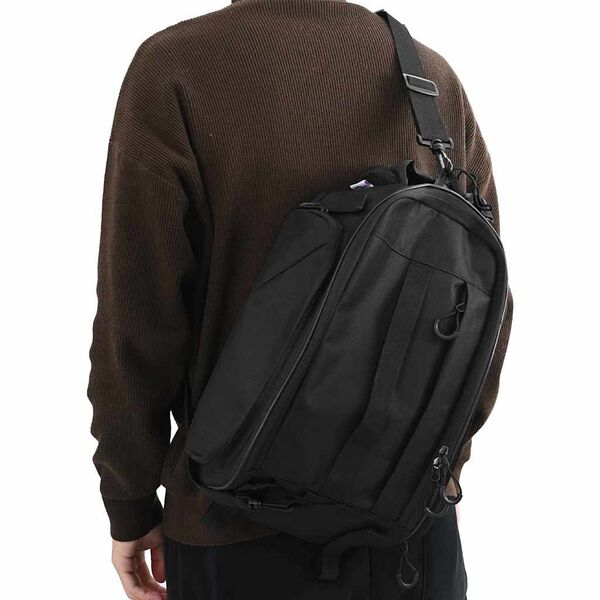 vidaXL Cykeltaske Sort 38 x 21 x 16 cm Polyester