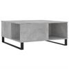 vidaXL sofabord 80x80x36,5 cm konstrueret tr&aelig; betongr&aring;