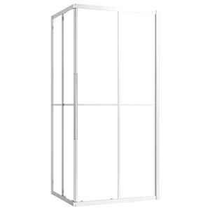 vidaXL brusekabine 90x70x180 cm sikkerhedsglas