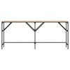 vidaXL konsolbord 180x29x75 cm konstrueret tr&aelig; sonoma-eg
