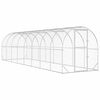 vidaXL Kyllingehus S&oslash;lv 800 x 200 x 200 cm Galvaniseret st&aring;l