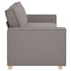 vidaXL 3-personers sofa taupe 180 cm stof