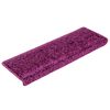 vidaXL trappem&aring;tter 10 stk. 65x21x4 cm violet rektangul&aelig;r kant